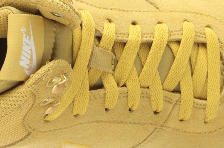 Nike Hoodland Suede laces and tongue